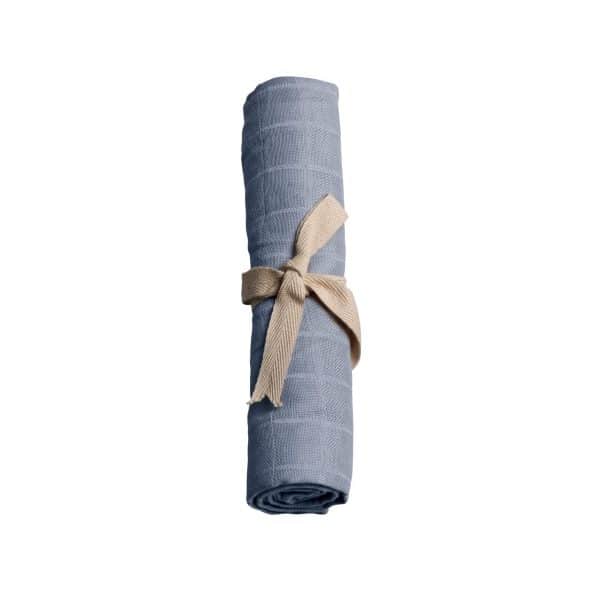 Filibabba - Stofble GOTS - Muslin Warm Blue