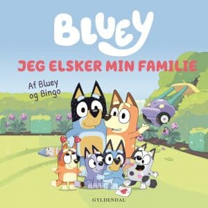 Bluey bog – Jeg elsker min familie