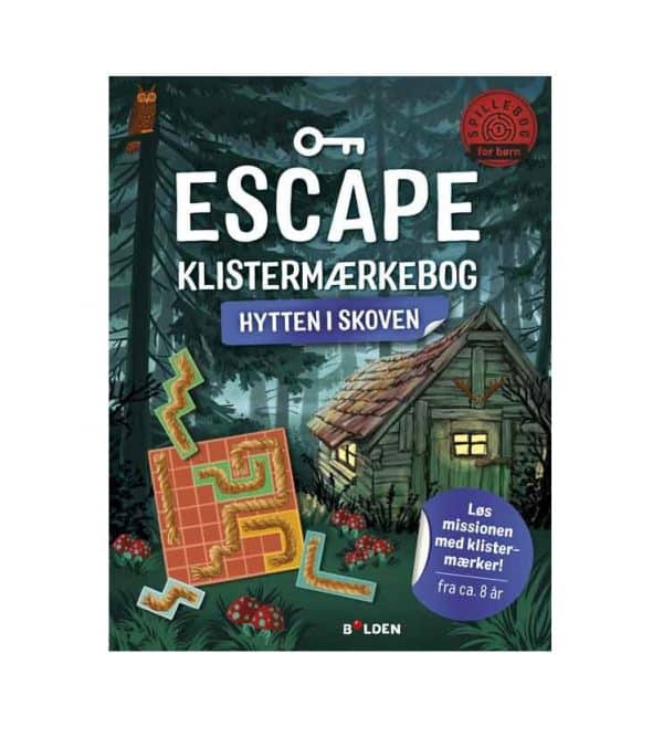 Escape Klistermærkebog - Hytten i skoven