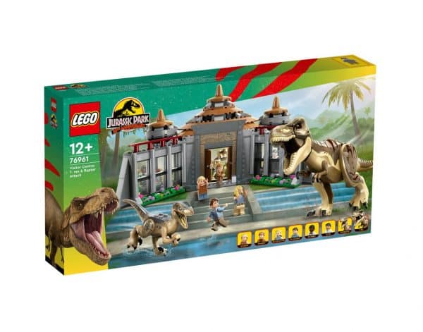 LEGO - Jurassic World - Besøgscenter T. rex- og raptor-angreb