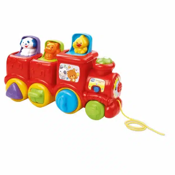 Vtech Baby tog med pop op venner DK