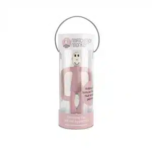 Matchstick Monkey Teething Dusty Pink