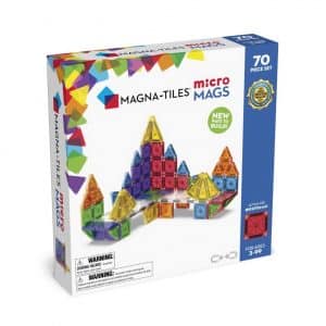 Magna-Tiles - MicroMAGS 70 dele Deluxe magnetisk byggesæt