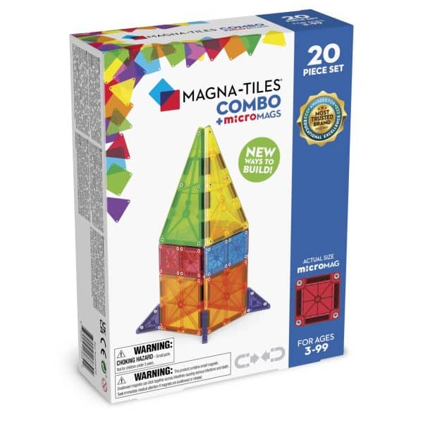 Magna-Tiles - MicroMAGS Kombi 20 stk