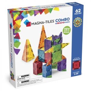 Magna-Tiles - MicroMAGS Kombi 62 stk