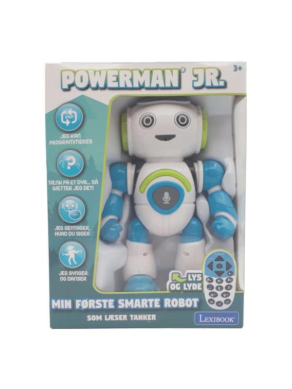 POWERMAN® JR., min første interaktive robot.