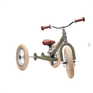 Trybike in steel, 3 wheels - Vintage Green