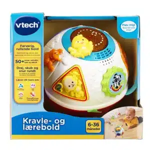 Vtech - Baby kravle- og lærebold DK